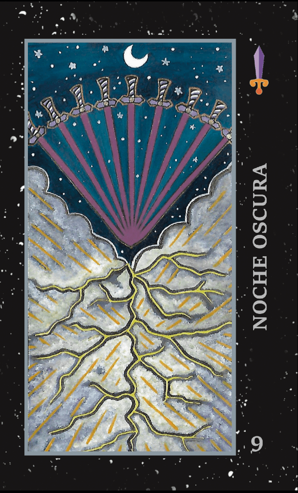 9 De Espadas Noche Oscura