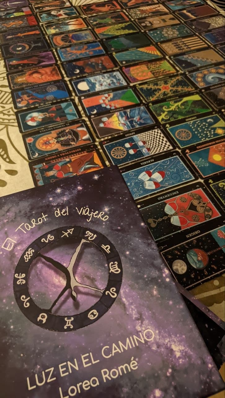 El Tarot del Viajero en presentación